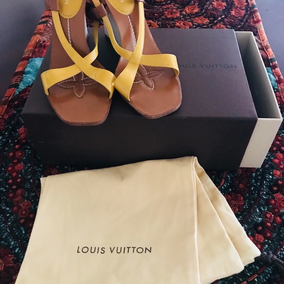 Louis Vuitton wedges - Picture 1 of 7